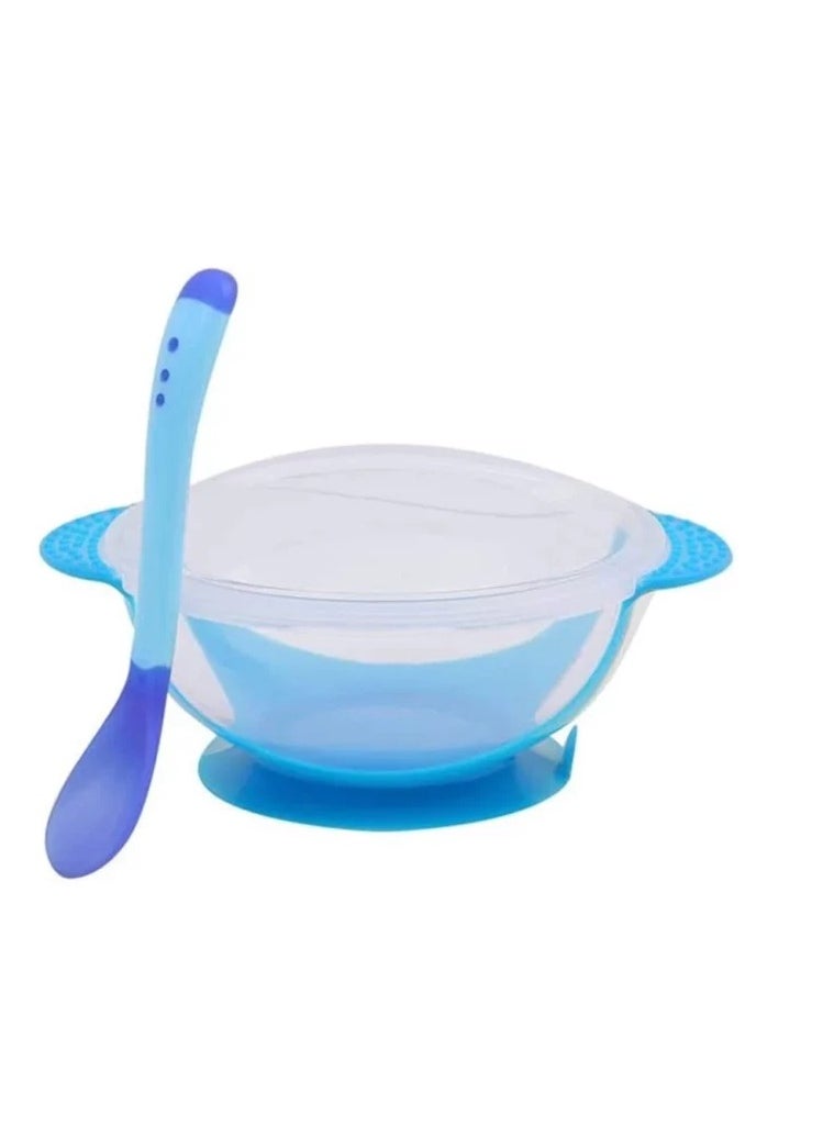 Chicco - Children'S Plate With Spoon And Lid - Image 1