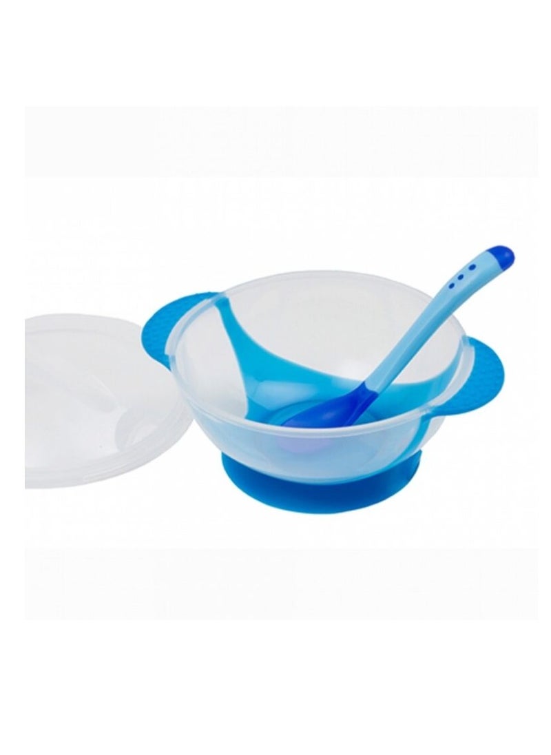 Chicco - Children'S Plate With Spoon And Lid - Image 1