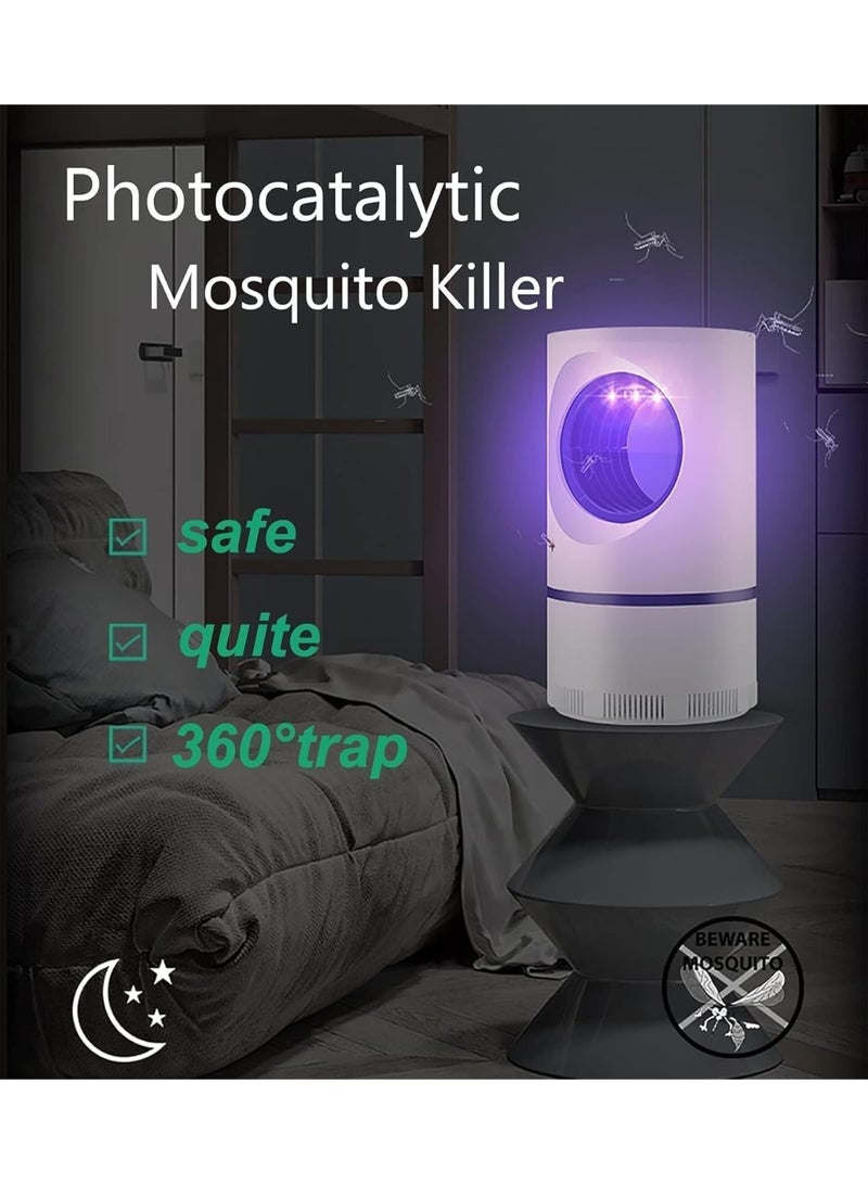 Bukela Electric Mosquito & Fly Killer Bug Zapper, Killer Traps for Indoors,Upgraded Indoor Fly Trap with UV＆Blue Bug Light,Gnat Traps for House Bug Zapper Flying Insect Trap for Fruit Flies,Plants - Image 3