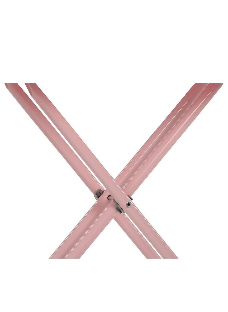 Home Maker - Premium Pink Iron Board With Heat Resistant Cloth Cover & Non-burn Silicon Stoppers, 152x44 cm Table Size - Image 1