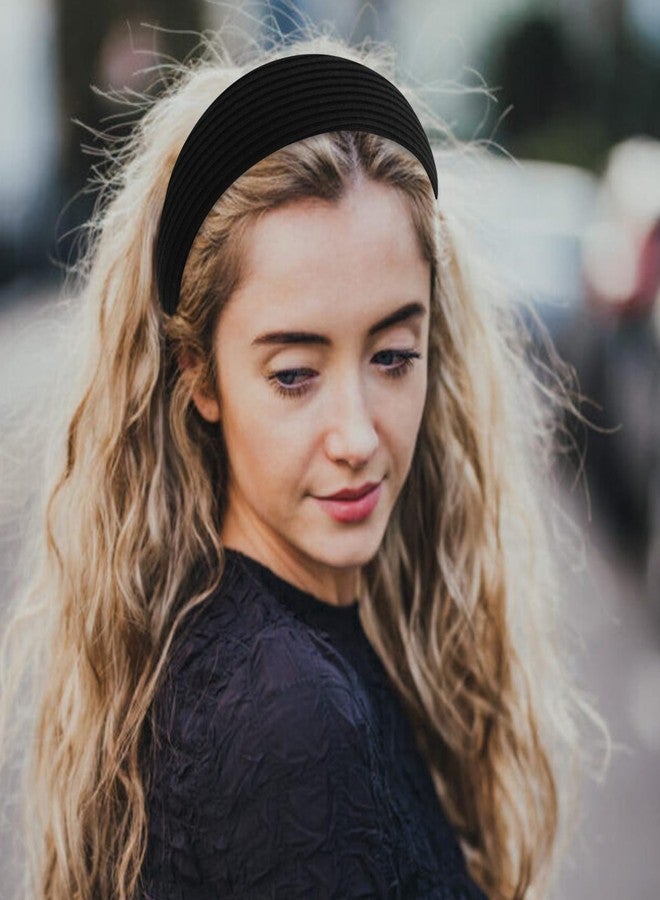 ACO-UINT Wide Headbands for Women, Large Head Bands With Teeth, Non-slip Thick Fashion Hairbands, Hair Accessories for Women and Girls - Image 4