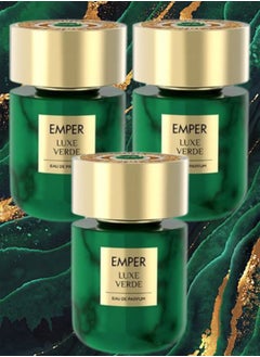 3 Pieces Emper Luxe Verde Perfume 100ml
