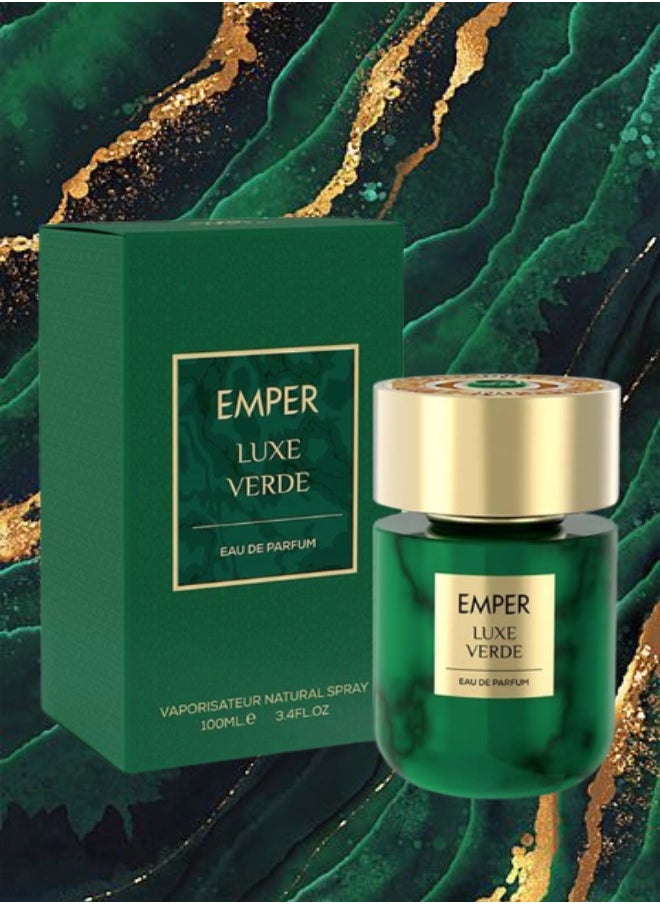 Emper - 3 Pieces Emper Luxe Verde Perfume 100ml - Image 1