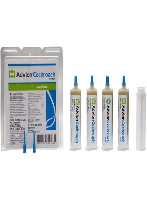 Advion Cockroach Gel Bait 120 g 4pc set