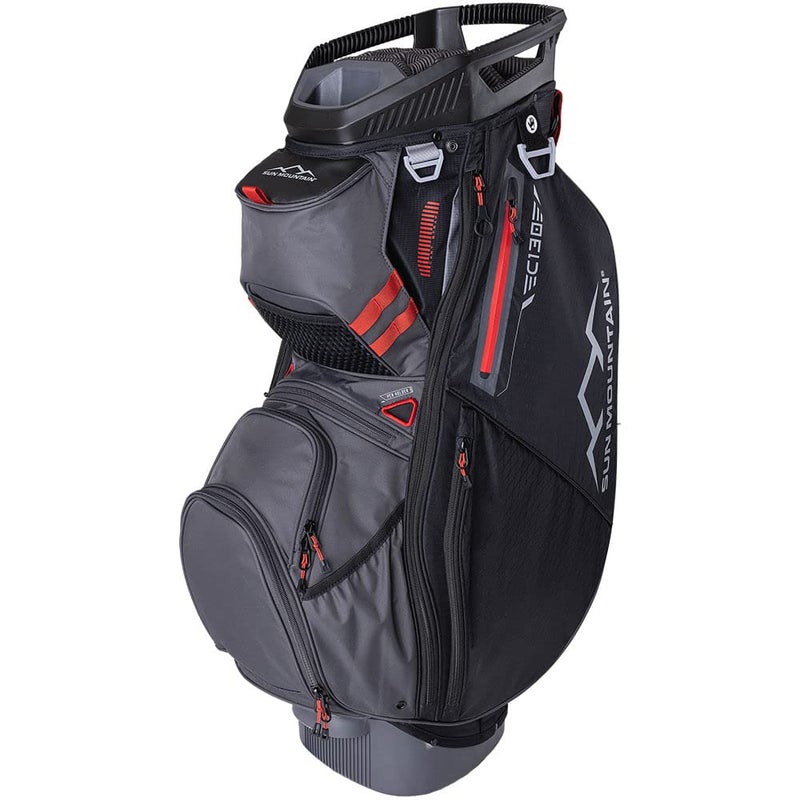 Generic Sun Mountain 2024 C-130 Golf Cart Bag Black/Charcoal - Image 1