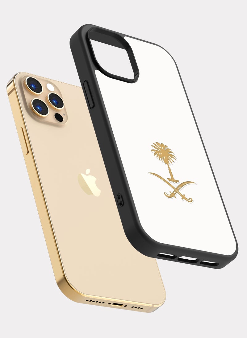 بكسلات كفر ايفون 12 برو شعار السعوديه - Image 2