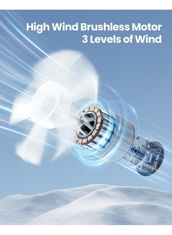 Gaiatop USB Desk Fan, 5 Inch Personal Fan Small Portable Table Fan with 180° Tilt Folding and 3 Speeds, Strong Wind Ultra Quiet Personal Cooling Fan For Office Home Bedroom Desktop Travel - Image 3