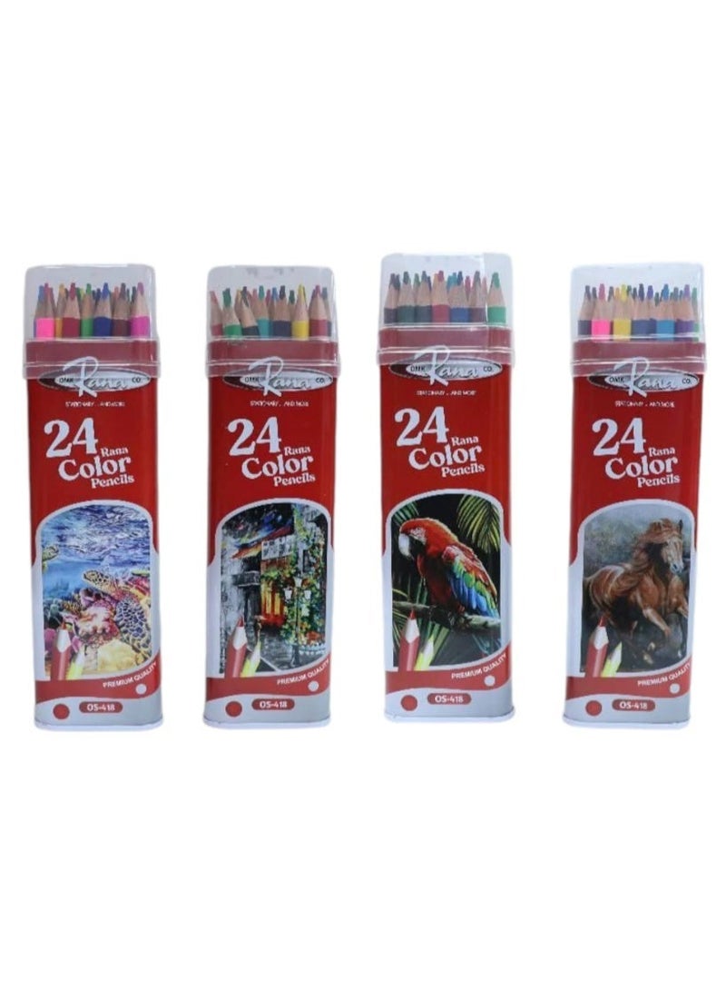 رنا 24 قلم تلوين (OS-418) - Image 3