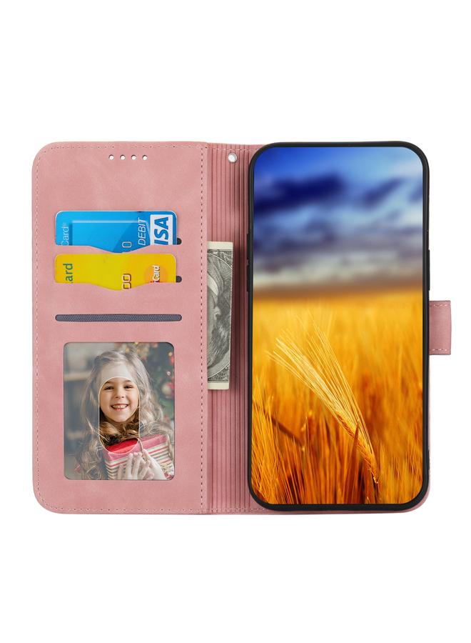 اس-توب جراب لهاتف Samsung Galaxy A51 4G Dierfeng Dream Line TPU + جراب هاتف من جلد البولي يوريثان - Image 4