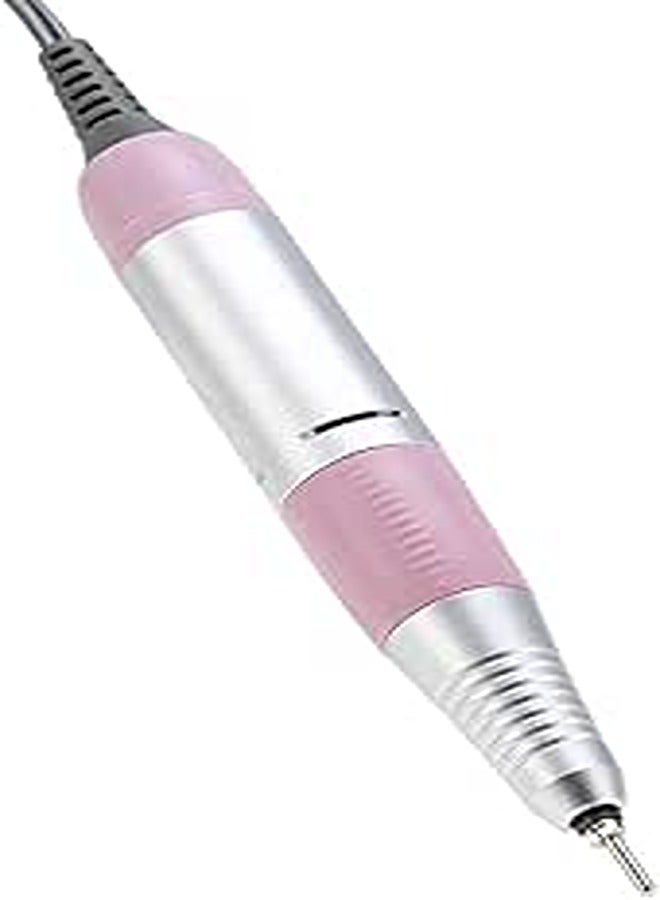 Electric Nail Art Drill Handle Handpiece Manicure Pedicure Tools Accessories, Pink
