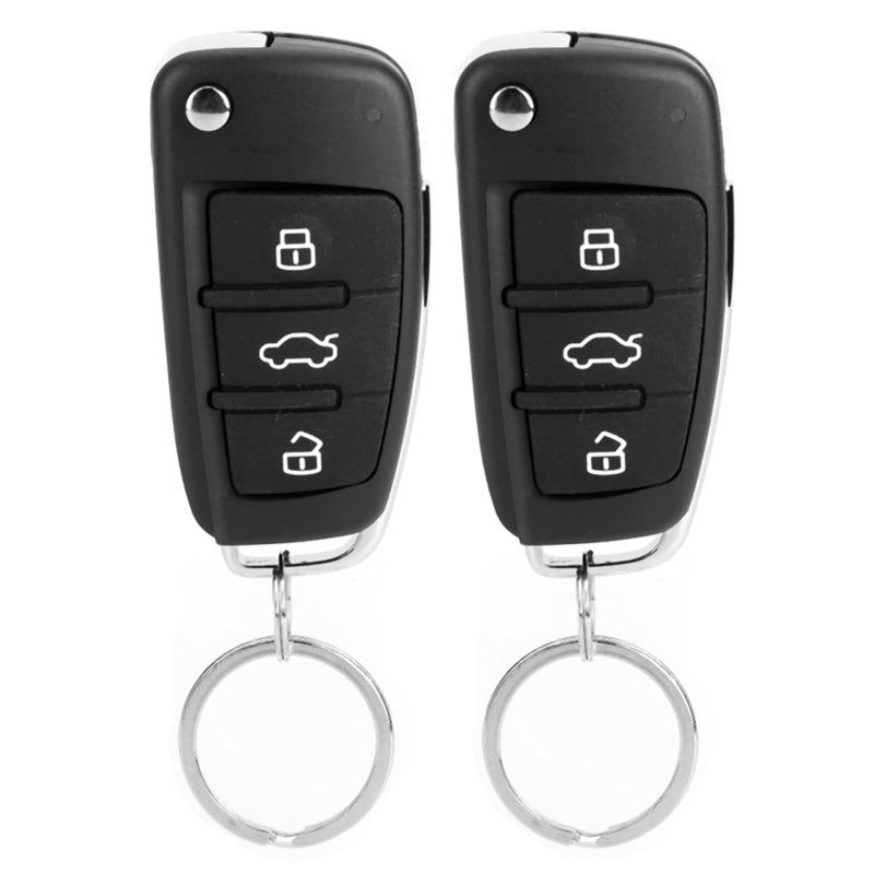 Keyless Entry System Remote Control Central Lock Kit With Direction Light Flashing - Universal Car Security System for Cars - Image 2