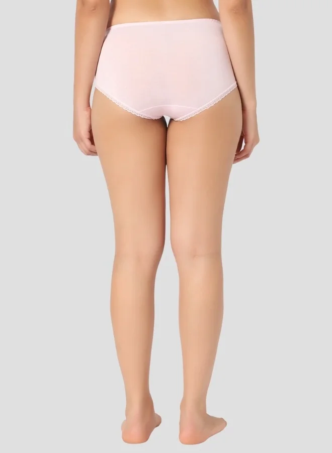 Intimate Queen Pink(2), Blue All Day Wellness Bundle - Modal Bae Hipster Briefs for Women -  Pink 2 & Blue (Pack Of 3) for Women | Best Price UAE
