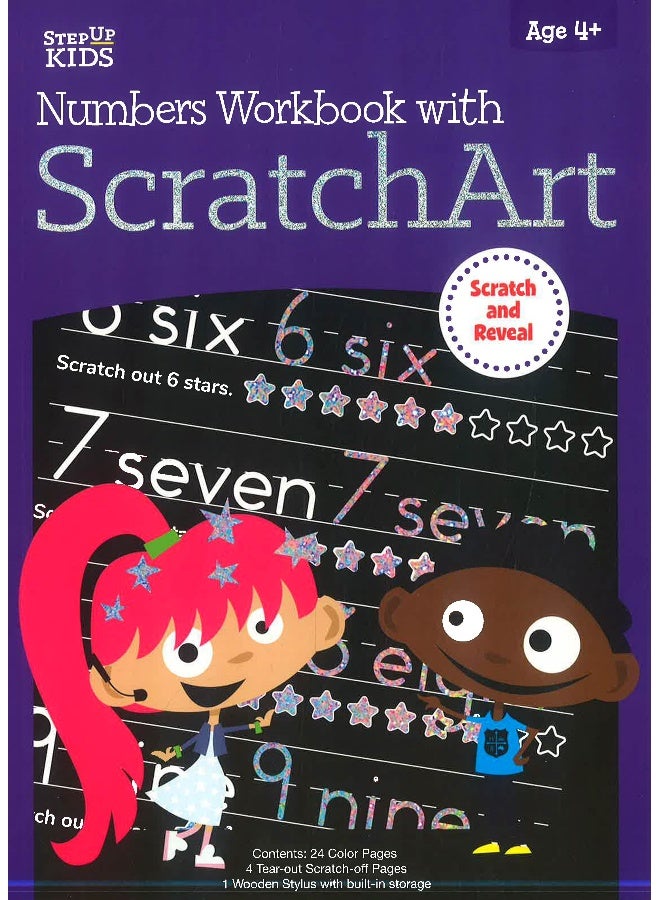 Scratch Art Numbers Workbook  - Image 1