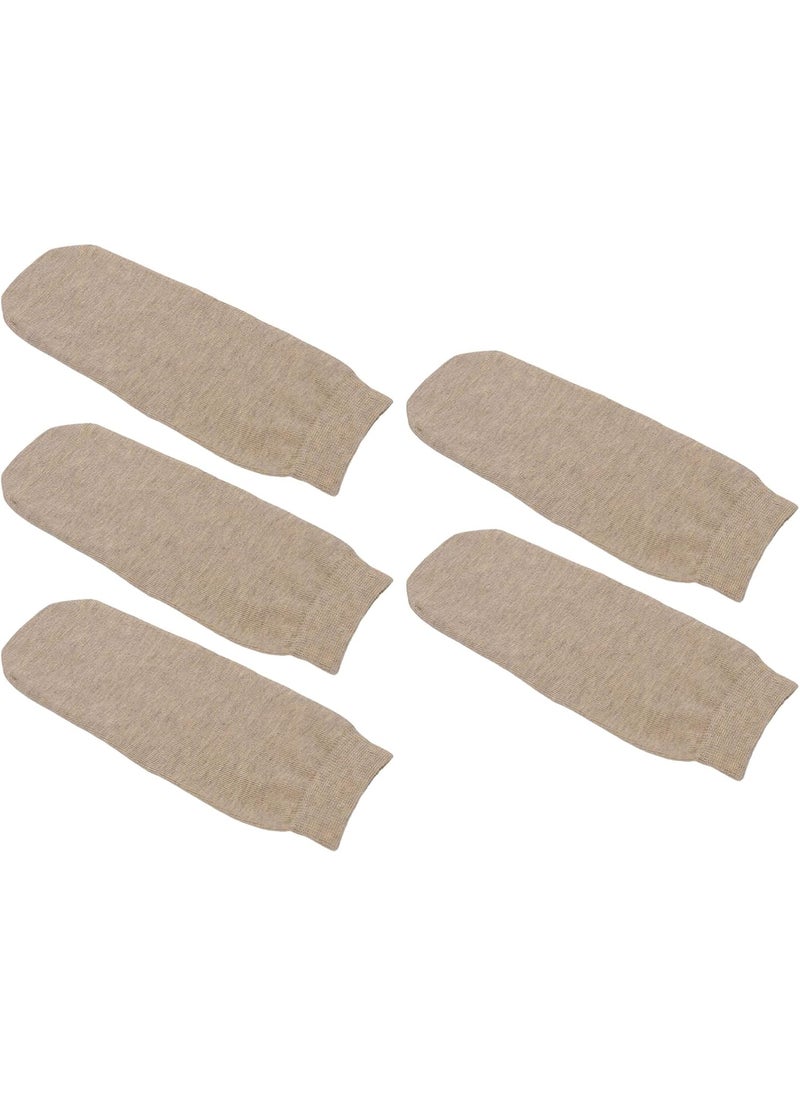 HURRISE 5pcs Protective Amputee Socks for Daily Life Portable Soft Breathable Elastic Cotton Knee Bk Stump Shrinker L  - Image 3