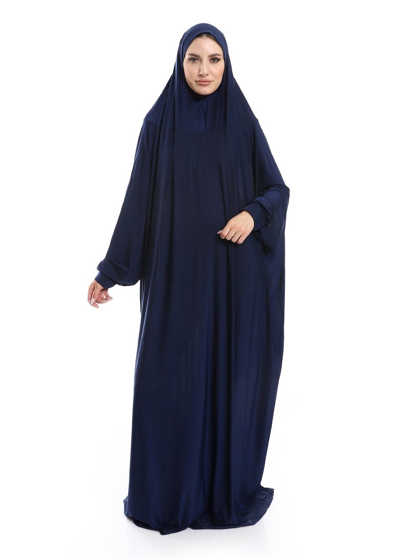 سيزار اسدال صلاة حريمي سادة متصل بغطاء للراس  - Image 1