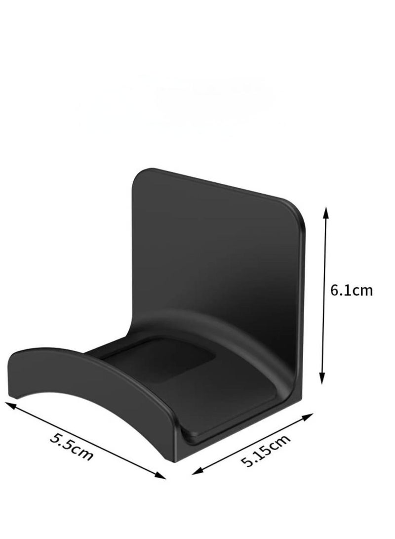Headphone Stand, Sticky Headphone Stand, 2-in-1 Durable Headset & Game Controller Stand - Desktop Storage ShelfBedroomLiving Room - Space-Saving Storage Shelf (3 pieces)  - Image 5