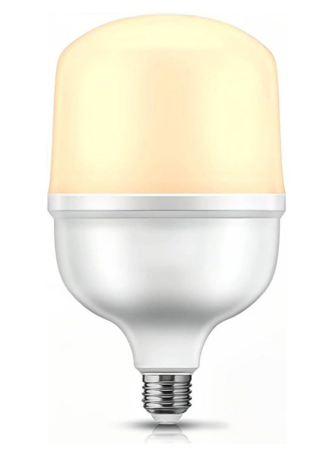 HUA QIANG WANG - LED Light Bulb Warm White Energy Saving E27 LED Lamps Indoor Outdoor Home Lighting (40W/50W/60W) High Brightness Light Bulb - Image 1