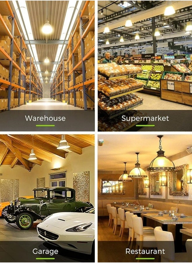HUA QIANG WANG - LED Light Bulb Warm White Energy Saving E27 LED Lamps Indoor Outdoor Home Lighting (40W/50W/60W) High Brightness Light Bulb - Image 1