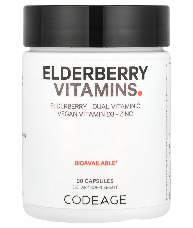Codeage Elderberry Vitamins 90 Capsules