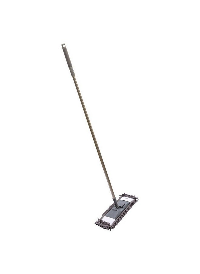 Five Simply Smart Silver & Clean Long Handled Microfiber Mop Grey 134 x 15 x 48 cm 141383 - Image 1