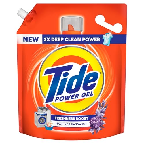 Tide Power Gel Liquid Detergent for Top Load & Front Load - 3.2kg | 2x Deep Clean Power | Removes Stains & Dirt | Freshness Boost | Fresh Fragrance - Image 1