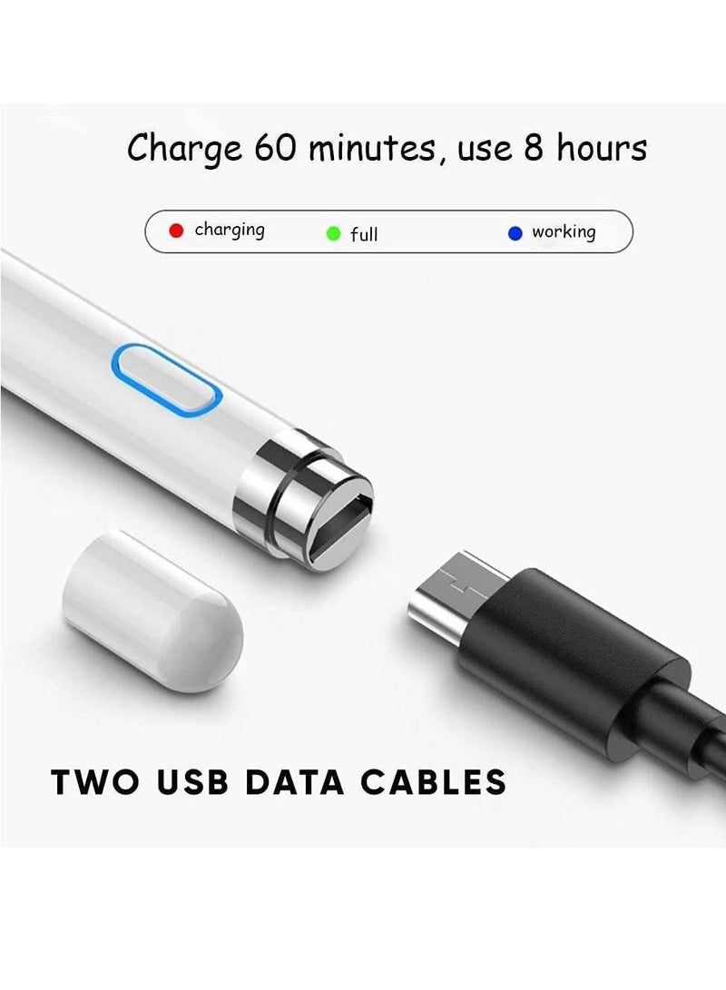 متوافق مع أقلام ستايلس لجهاز Apple iPhone iPad HP DELL Tablet قلم رسم رقمي بالسعة الدقيقة - Image 2