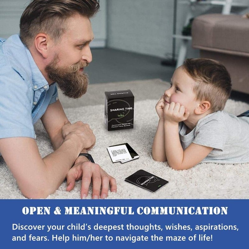 YLOVAN Family Games for Kids and Parents - 120 Thought-Provoking Kids Conversation Starters, Fun Family Activities Question Card Games for Raod Trip Car Travel, Great Parent-Child Relationship Building - Image 5