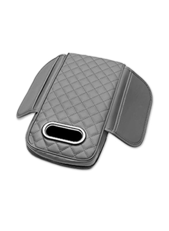 Seametal SEAMETAL Car Armrest Cover Leather Memory Foam Height Pad With Tissue Center Box Car Storage Bag