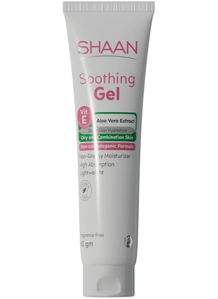 Shaan Shaan Soothing Gel Vitamin E - 60 Gm 
