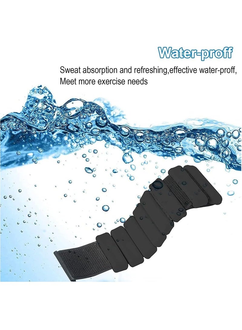 RATSAW Wrist Weights 2 Pack Adjustable Wearable Wrist and Ankle Weights Weight Bracelet 450g Each Silicone Surface Waterproof and Sweatproof Fit Women Men Yoga Walking Jogging Dance Fitness  - Image 5