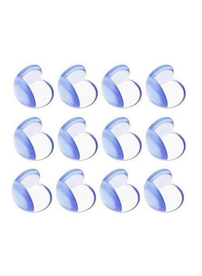 Iktu Baby Safety Corner Guards Infant Bumpers Edge Corner Guards Table Safety Guard Protector Clear Soft Corner Cushions (12 Pieces) - Image 1