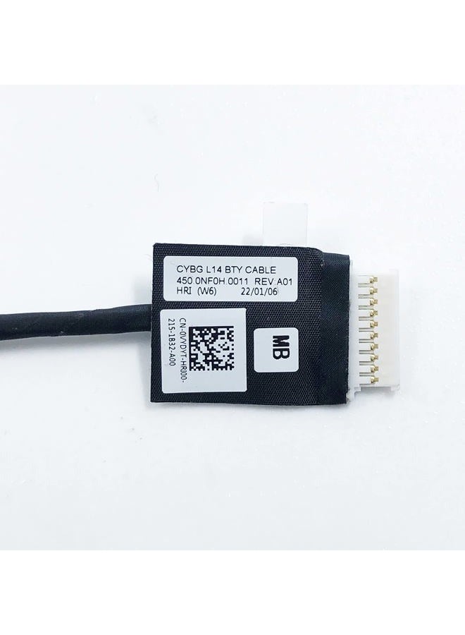 Bfenown Replacement Battery Cable Connector Wire Cord for Dell Latitude 3420 3520 3521 E3420 E3520 450.0NF0H.0001 07VDCD VYDYT 0VYDYT 450.0NF0H.0011 - Image 4