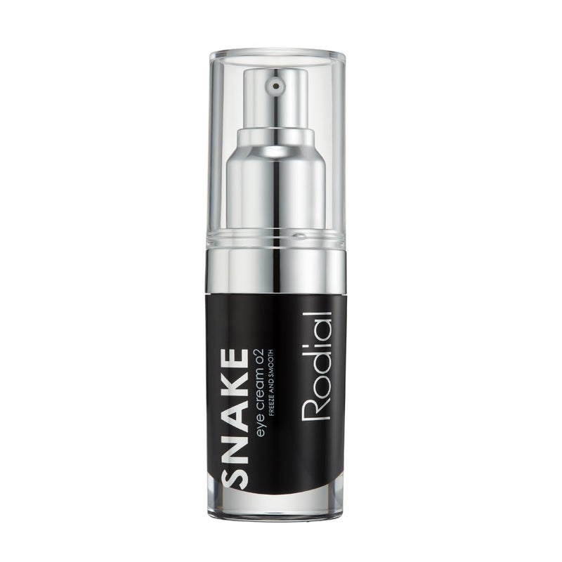 Rodial Snake Eye Cream 02 051floz Firming Eye Cream for Wrinkles and Fine Lines Lightweight and Velvety Cream Formula Tripeptide Technology for Smooth Skin Tone