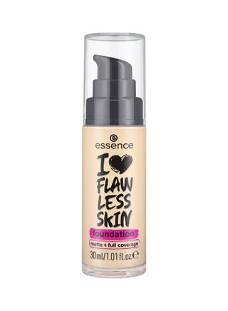 I Love Flawless Skin Foundation | No. 20 Medium Porcelain | Long-Lasting Matte Finish | Lightweight Vegan Oil-Free Formula | With SPF 20 UVA UVB Protection | For All Skin Types | 30ml Medium Porcelain 20 - view 2