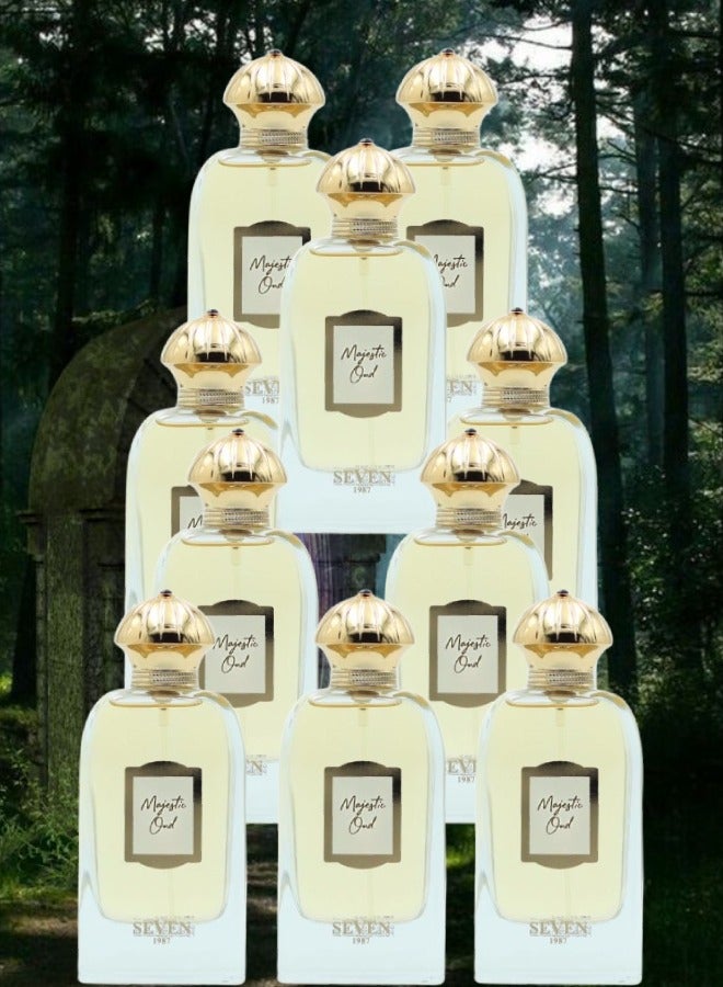 10 قطع عطر ماجستك عود 100مل