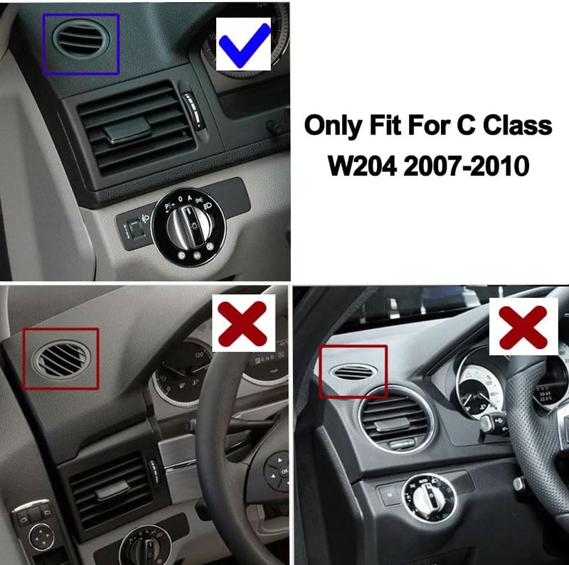 Goodithy Front Left Dash Air Vent Cover for Mercedes Benz - Image 2