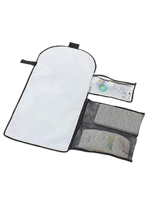 Portable Waterproof Baby Changing Mat with Pockets