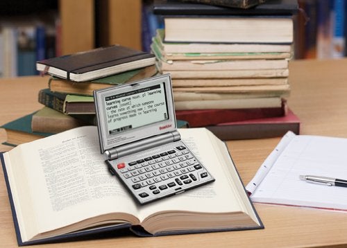 Franklin BES-2150 Speaking Merriam-Webster Spanish-English and Advanced Learner's English Dictionary (BES-2150) - Image 2