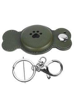 Thoraya Item Finder Case Multifunctional Prevent Loss Soft Durable for Airtag Tracking Device Holder for Travel Car Key Green  - Image 1
