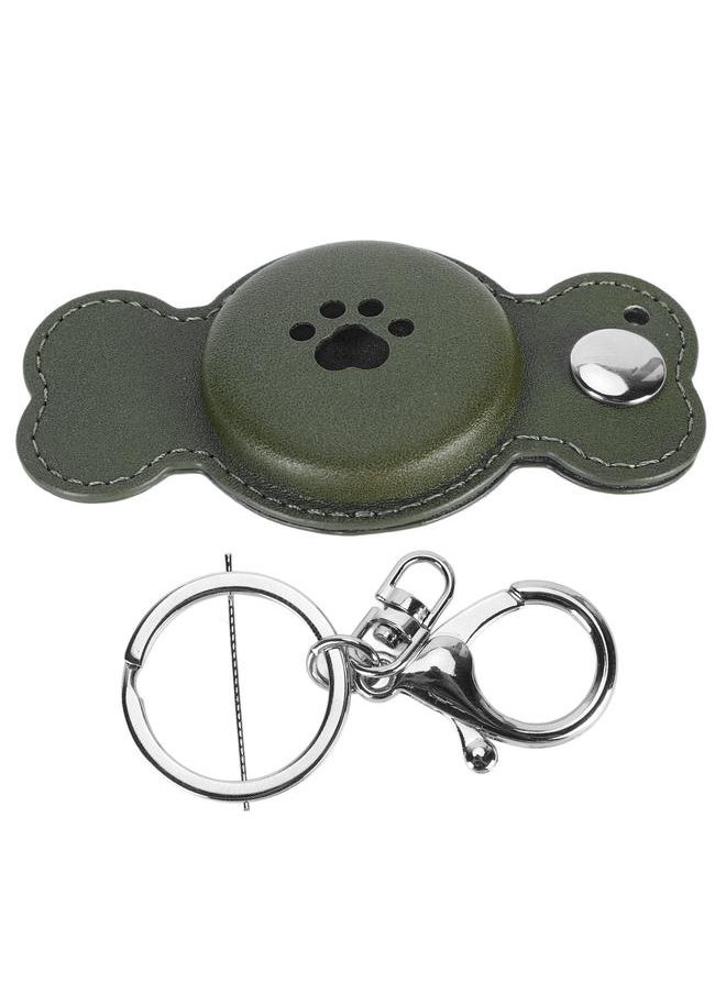 Thoraya - Item Finder Case Multifunctional Prevent Loss Soft Durable for Airtag Tracking Device Holder for Travel Car Key Green - Image 1