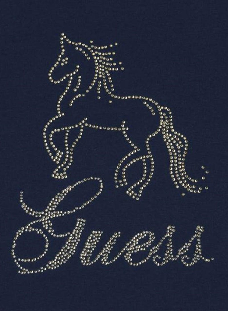 GUESS Youth Graphic Crew Neck T-Shirt - Image 4