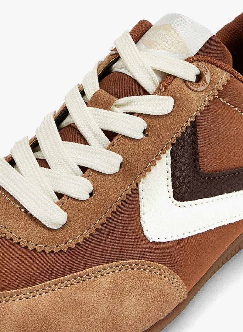 Lee Cooper Women's Panelled Sneakers with Lace-Up Closure - Image 5