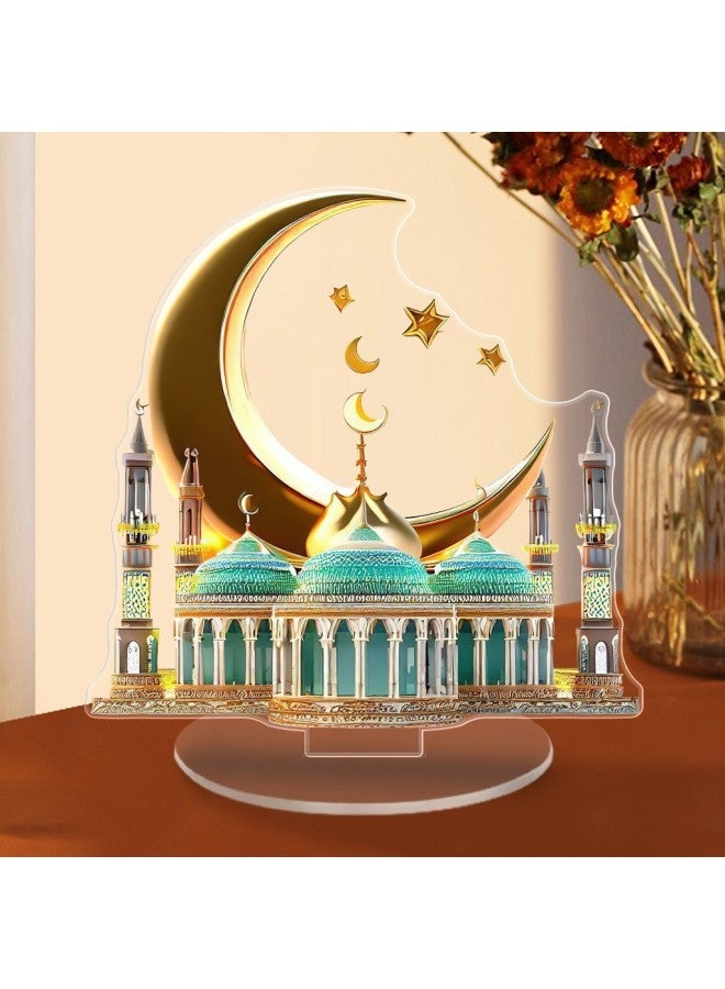 قطعة زخرفية من الأكريليك للطاولة، قطعة أنيقة للهدايا الميلادية للفتيان وللديكور المنزلي والحديقة - Image 2