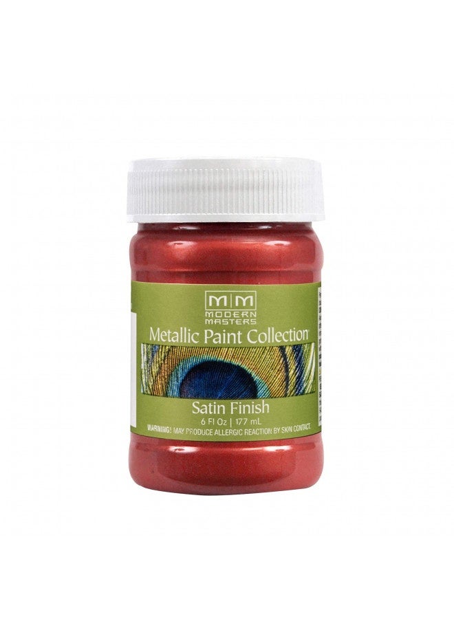 Modern Masters Me513-06 Metallic Sashay Red, 6-Ounce  - Image 1