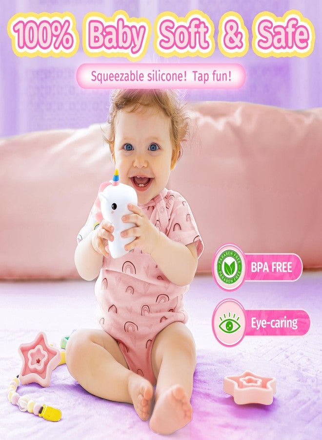 Mubarek Unicorn Night Light for Kids,ãâ‚¬Â16 Colorsãâ‚¬â€˜ Kids Night Light Cute Lamps, Remote&Tap Night Lights for Kids Room, Dimmable Baby Night Light for Girls, 100% Safe Cute Baby Night Light,Unicorn Gifts - Image 4