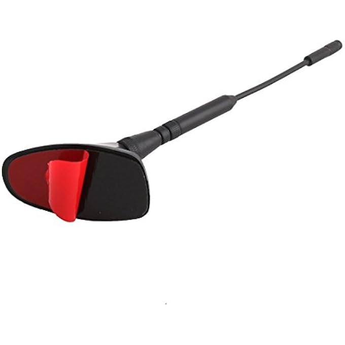 rayihni Car Auto Decorative Roof Dummy Faux Antenna Self Adhesive Aerial Black - Image 3