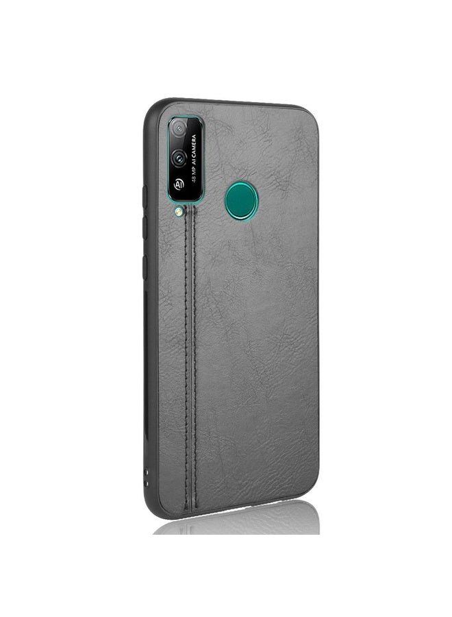 HuHa Case Cover For Huawei Honor Play 4T Shockproof Sewing Cow Pattern Skin PC + PU + TPU Case(Black) - Image 3
