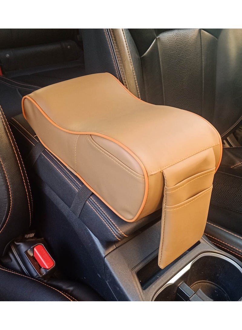 Assafco Armrest CusColored Leather Car Foam hion - Image 1