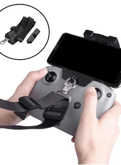 SYOSI حزام عنق قابل للتعديل مع قلاب وموصل لهاتف DJI Mavic 3 / Mini 2 / Air 2S / Mavic Air 2 / وحدة التحكم عن بُعد FPV مقاومة للسقوط ملحقات  - Image 3