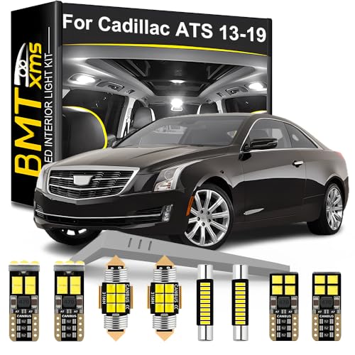 BMT xms LED Interior Light Kit Replacement for ATS 2013 2014 2015 2016 2017 2018 2019 Super Bright 6000K White - Image 1